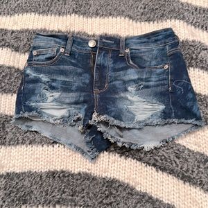 american eagle jean shorts